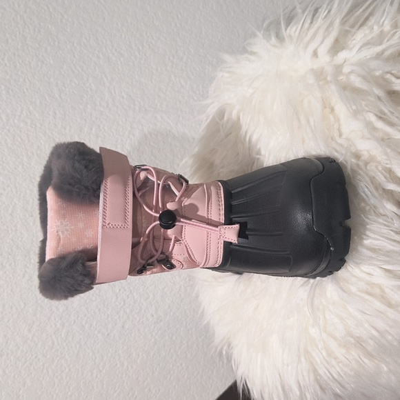 Women Winter Boots Water Proof Anti Slip Warm Adjustable Rubber Sole NEW - Picture 8 of 15